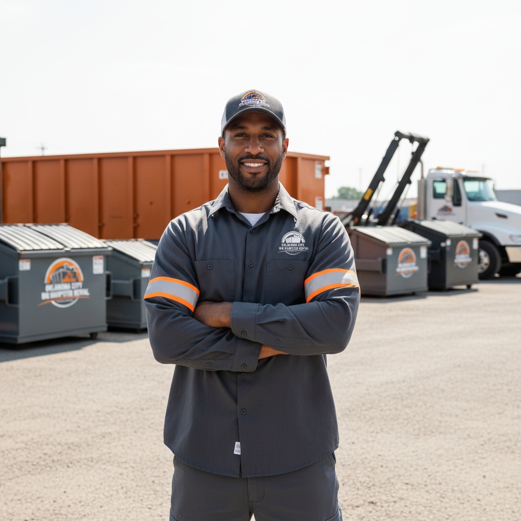 Dedicated Technician at Oklahoma City Big Dumpster Rental